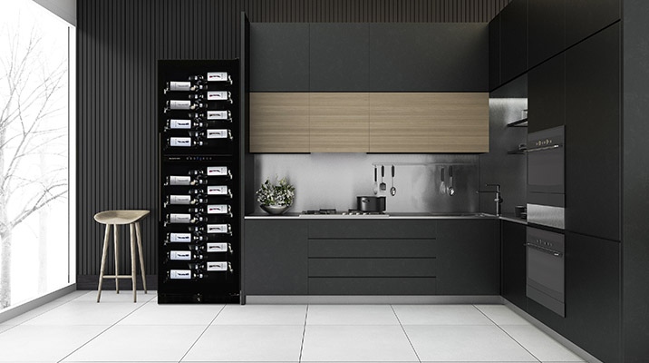 Dunavox presents its touch-operated wine cabinets