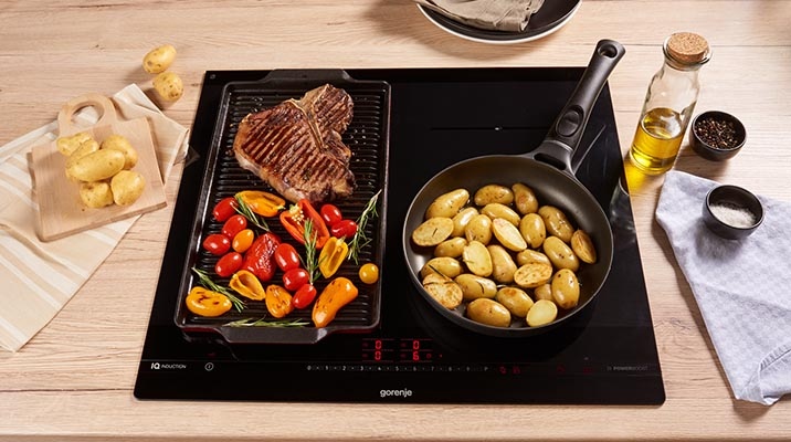 Gorenje OmniFlex induction hobs in tune with your cooking style