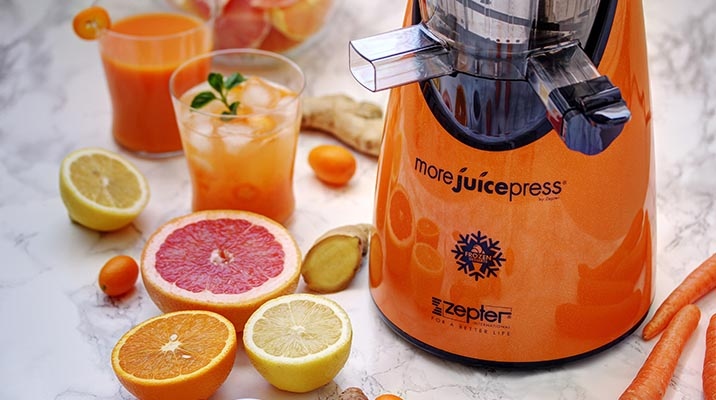 Zepter More Juice Press for a fuller and healthier life