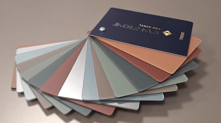 CVN akrilbútorlapok - a tökéletes színek nyomában