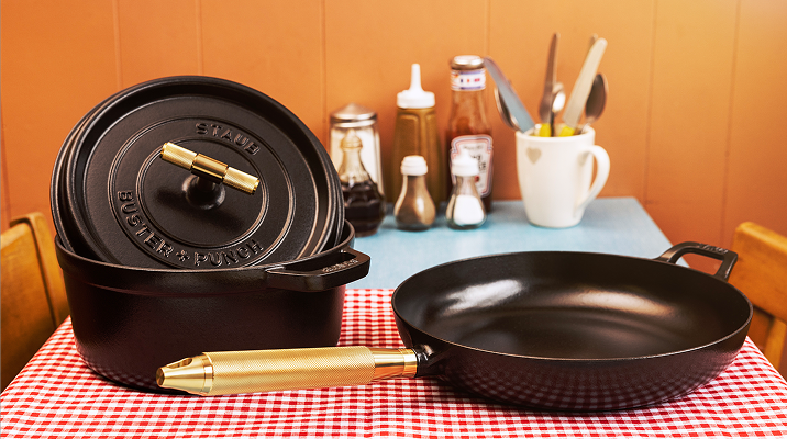 Buster+Punch x Staub cookware collection