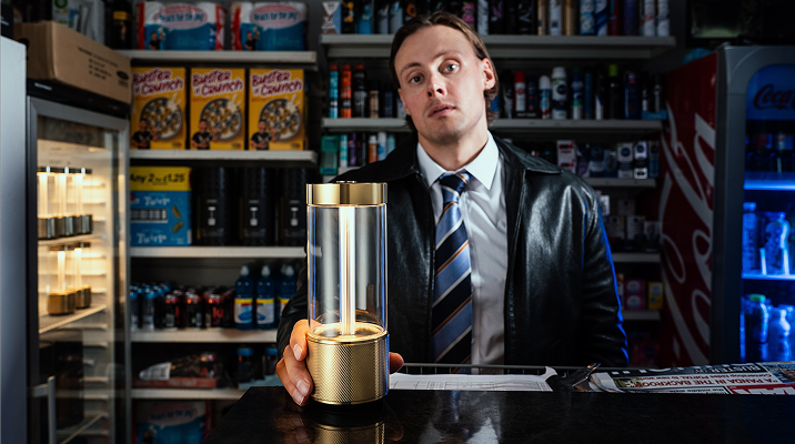 Fény, forma és szabadság: Takeout hordozható asztali lámpa